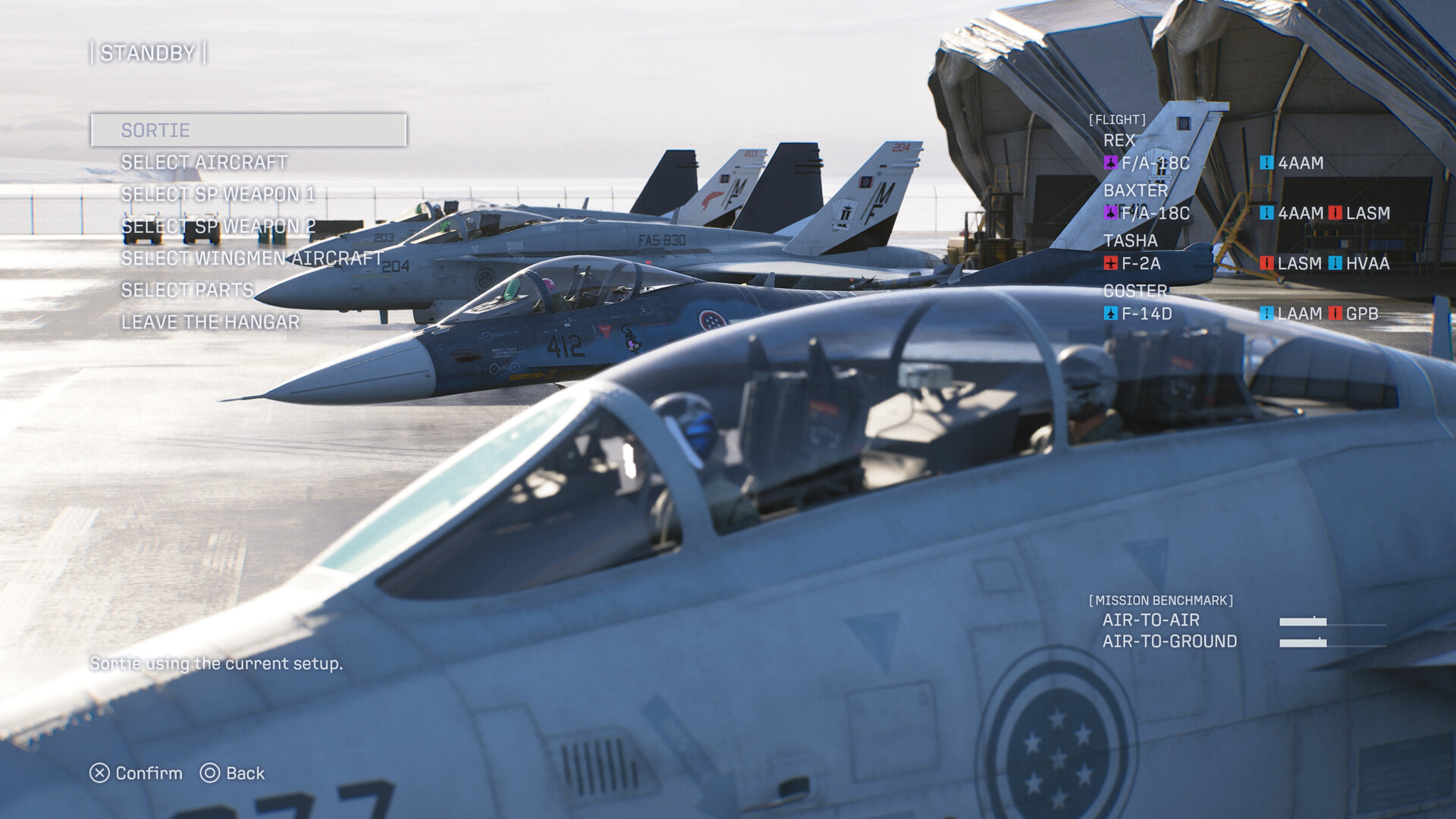ACE COMBAT 8: WINGS OF THEVE screenshot