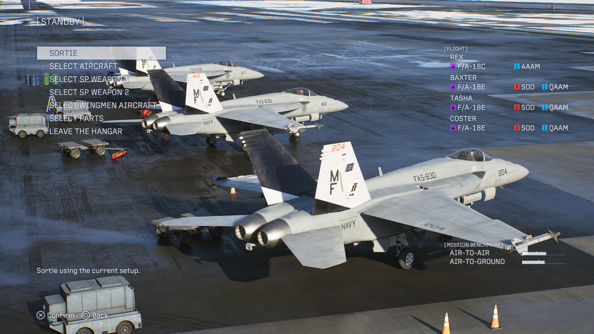 ACE COMBAT 8: WINGS OF THEVE screenshot