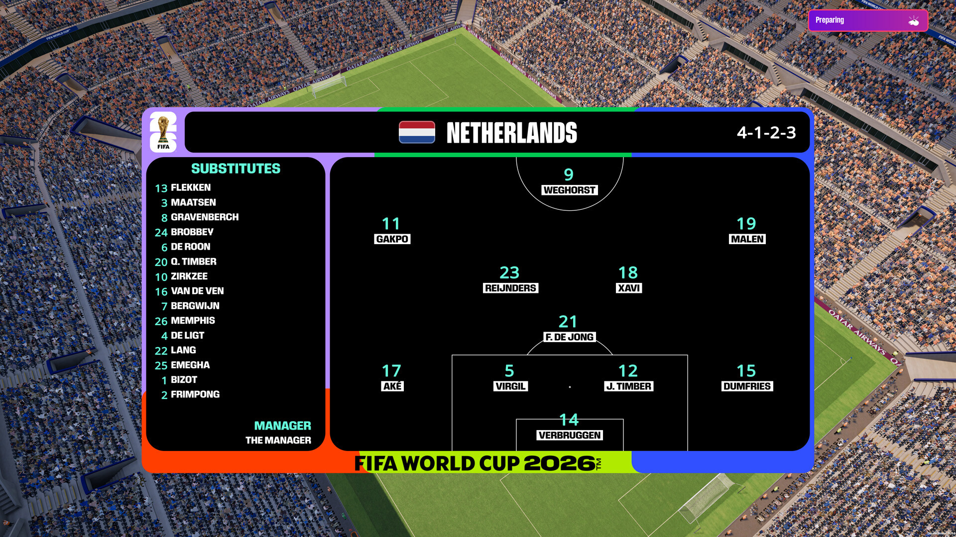 Football Manager 26 screenshot